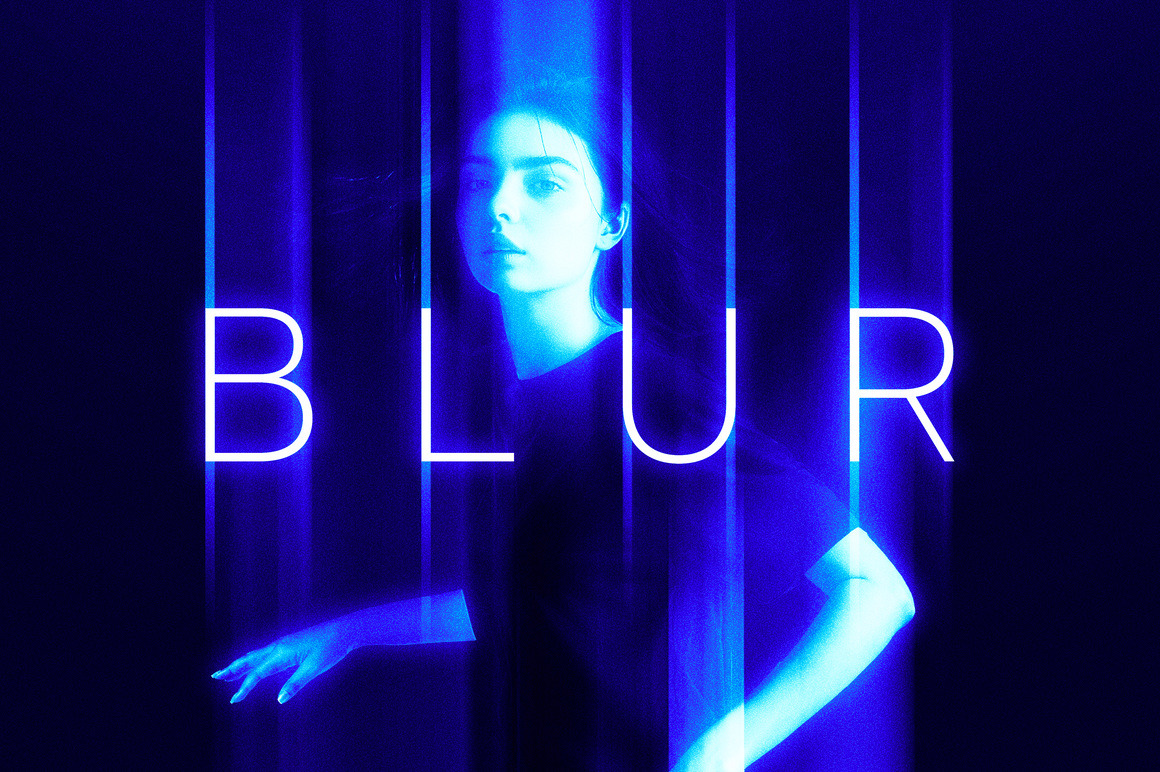 Mysterious Motion Blur Photo Effect Mysterious Motion Blur Photo Effect