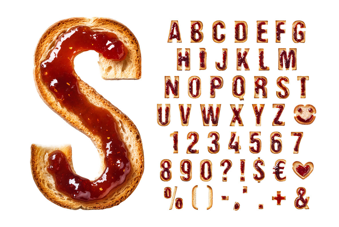 Jam on Toast Font Jam on Toast Font