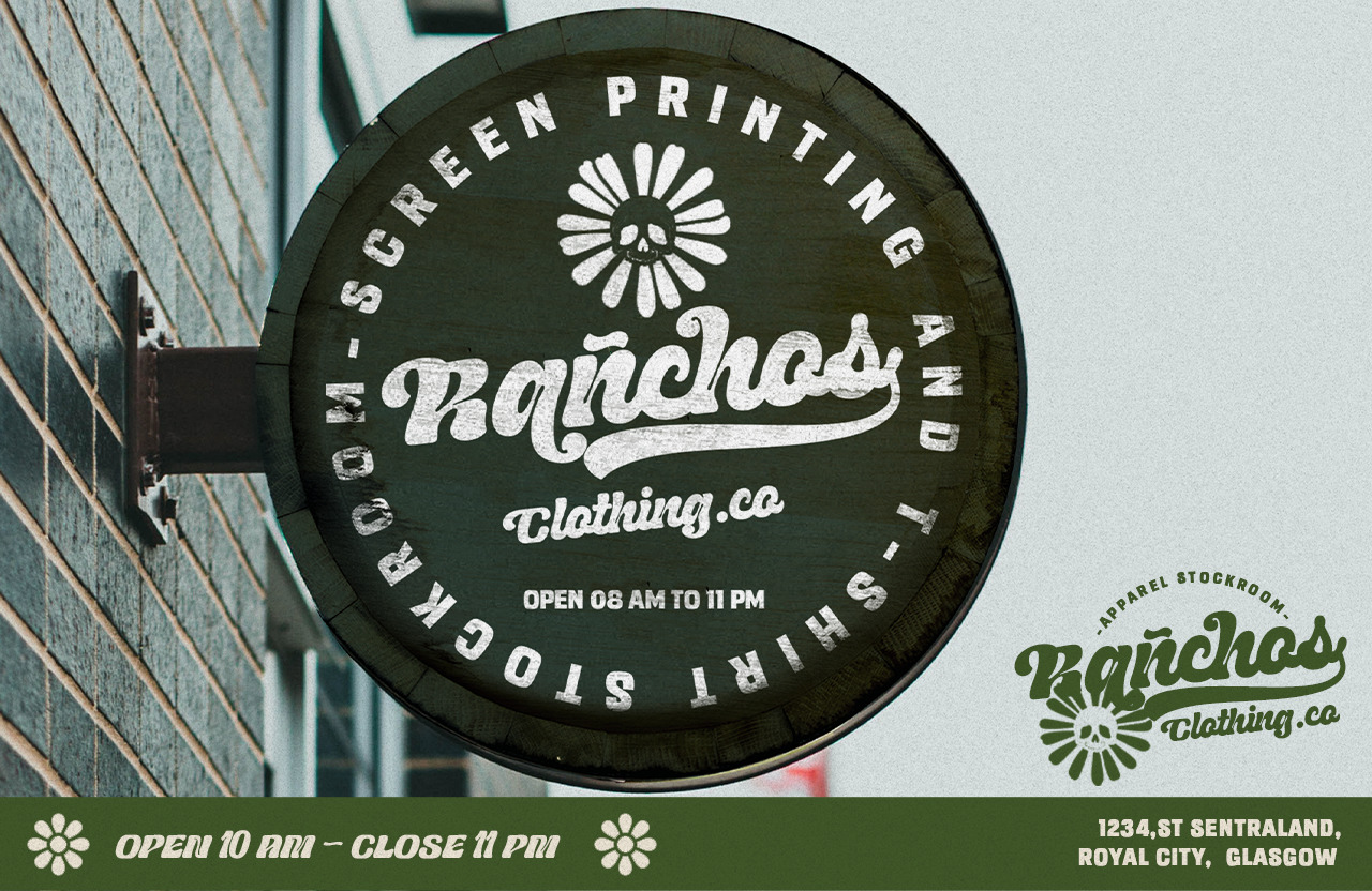 UT Rachoe - An Inktrap Retro Script UT Rachoe - An Inktrap Retro Script