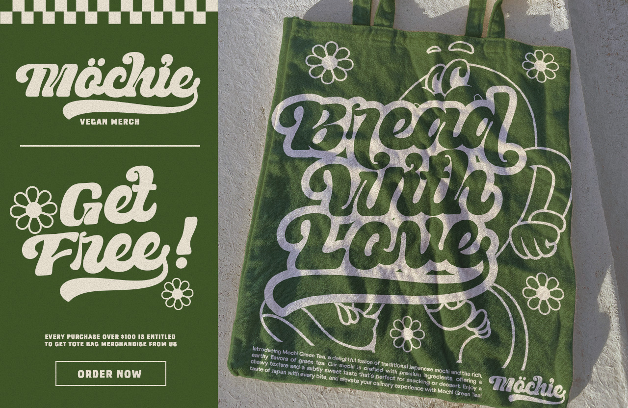 UT Rachoe - An Inktrap Retro Script UT Rachoe - An Inktrap Retro Script