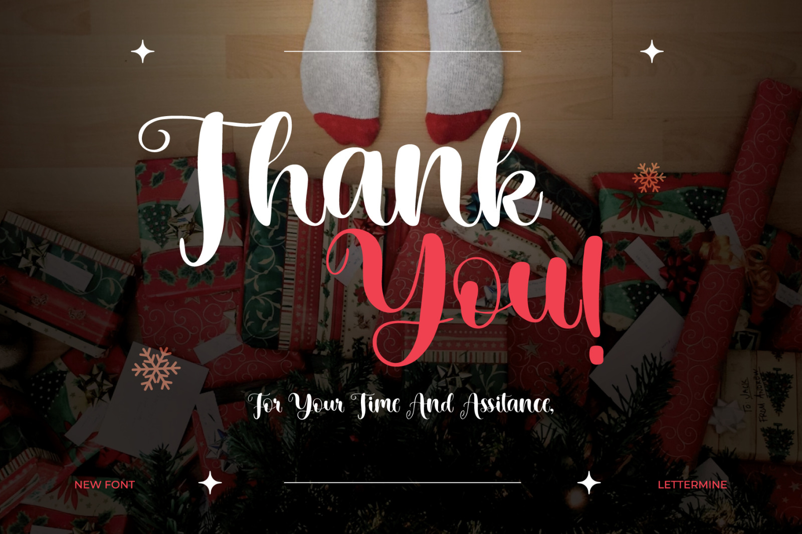 Slack on Christmas - Script Handwritten Slack on Christmas - Script Handwritten