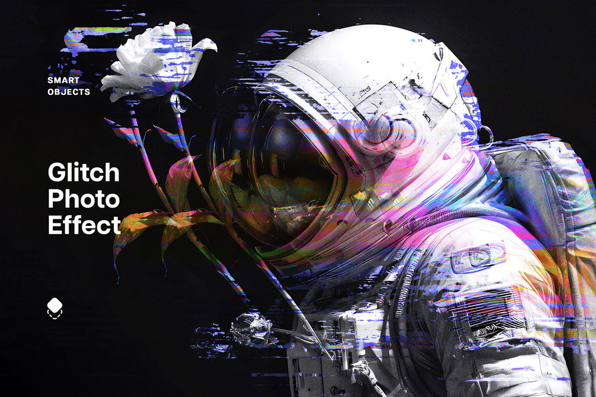 Glitch Displacement Photo Effect Glitch Displacement Photo Effect