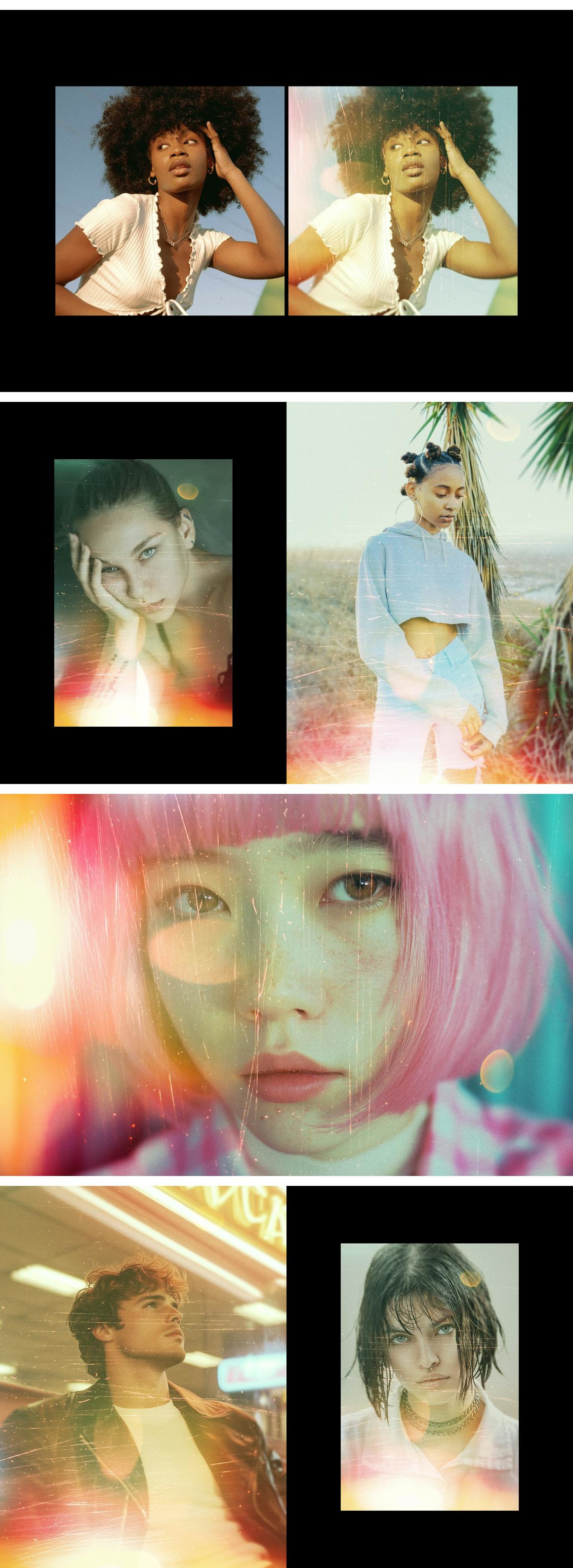 Light Leaks Glare Photo Effect Light Leaks Glare Photo Effect