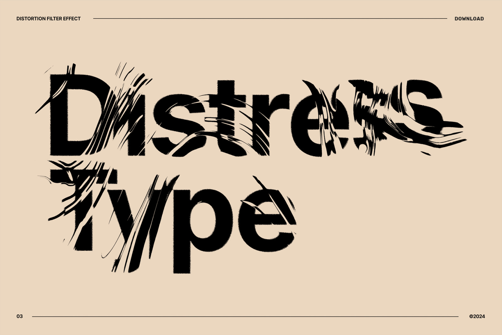 Distortion Filter Effect Distortion Filter Effect