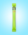 Matte Metallic Stick Sachet Mockup