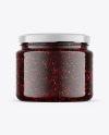 Raspberry Jam Jar Mockup