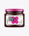 Raspberry Jam Jar Mockup