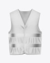 Safety Vest Mockup - Front View