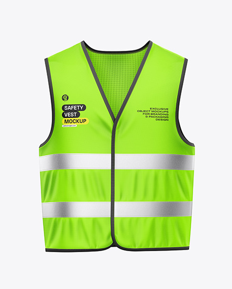 Safety Vest Mockup - Front View - Free+Women's+Cycling+Wind+Vest+mockup+(Front+View)+(PSD+...