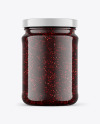 Raspberry Jam Jar Mockup