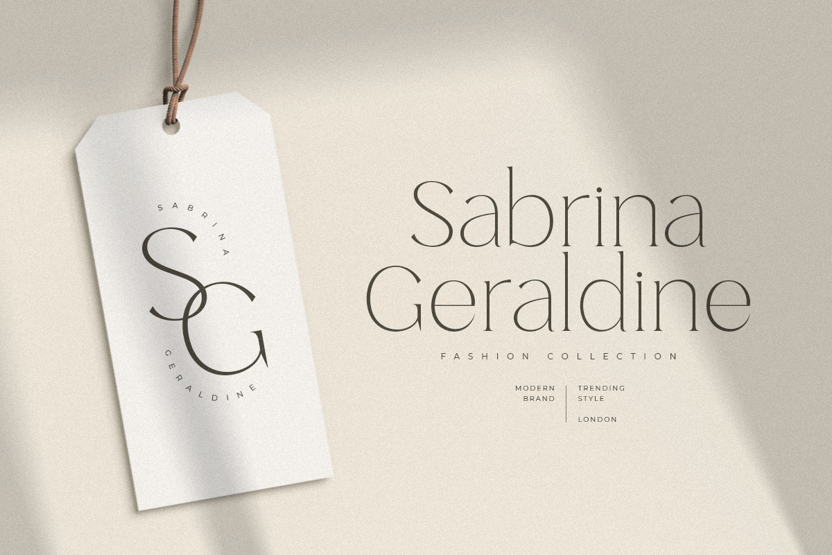 Glacier - Elegant luxury serif font Glacier - Elegant luxury serif font