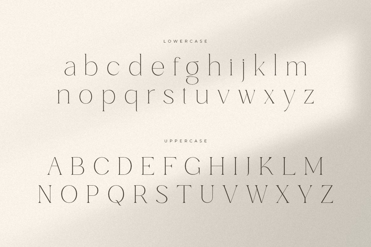 Glacier - Elegant luxury serif font Glacier - Elegant luxury serif font