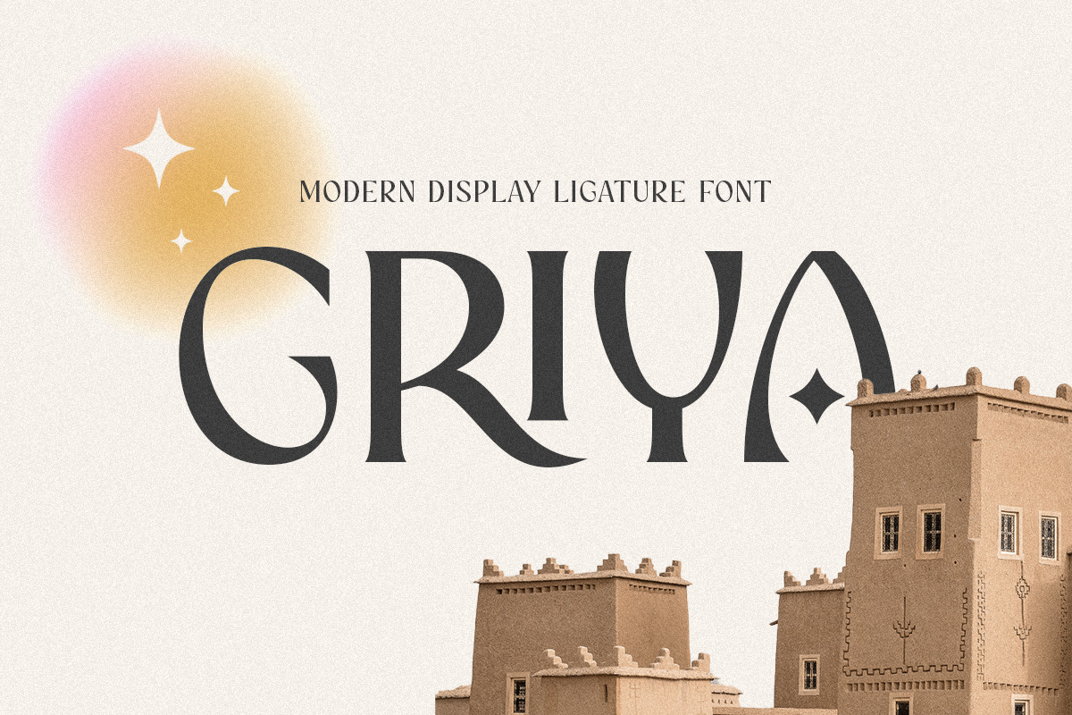 YANKING - Modern Display Ligature Font YANKING - Modern Display Ligature Font