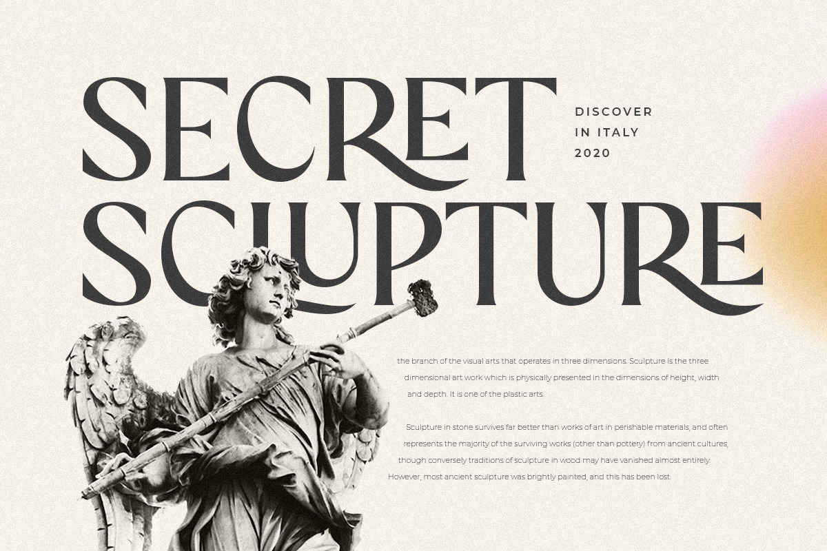 YANKING - Modern Display Ligature Font YANKING - Modern Display Ligature Font