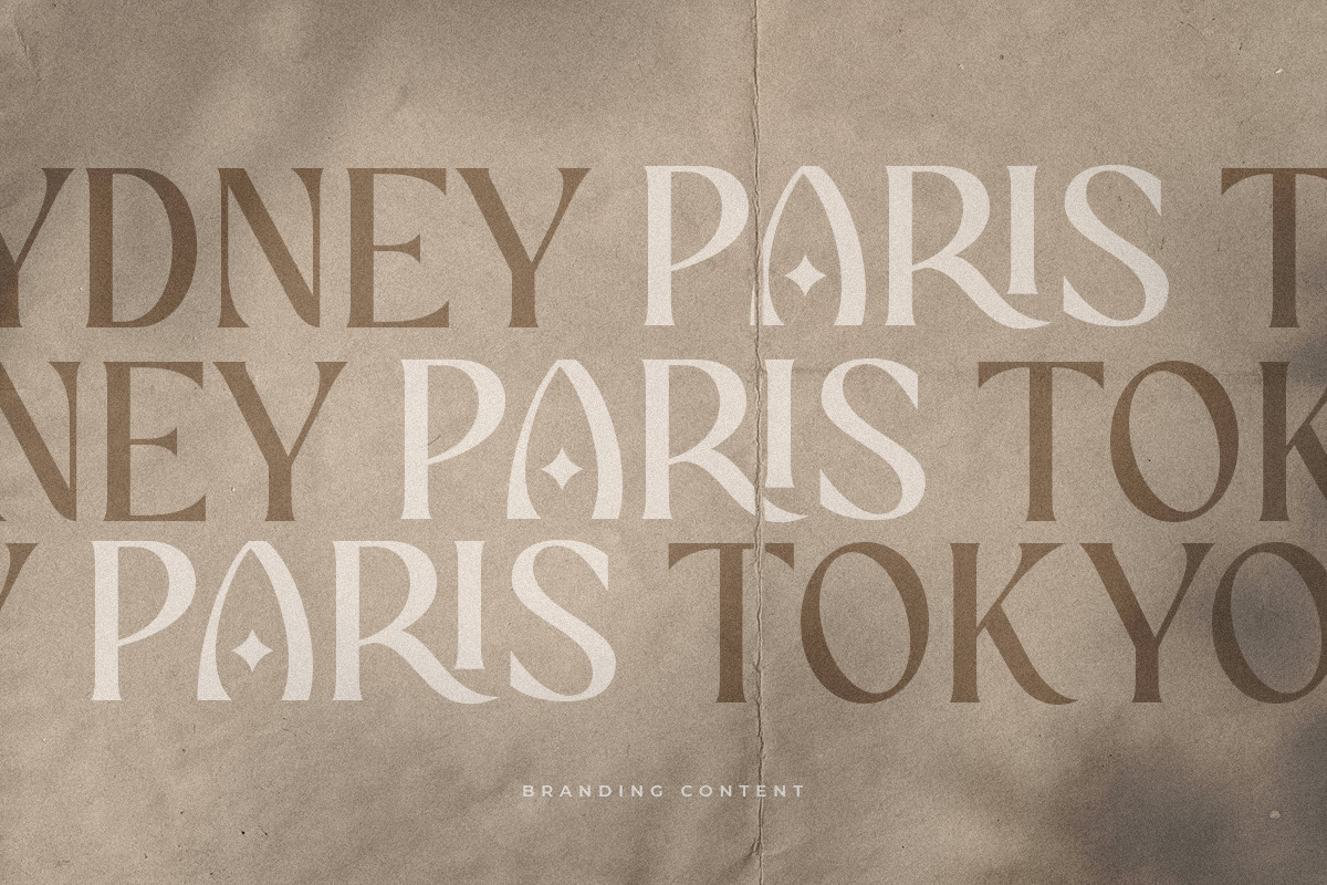YANKING - Modern Display Ligature Font YANKING - Modern Display Ligature Font