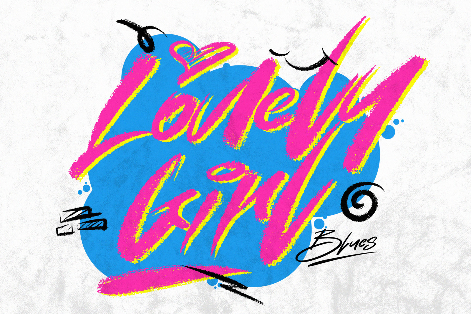 Dream Floyd | Retro Brush Poster Branding Font Dream Floyd | Retro Brush Poster Branding Font