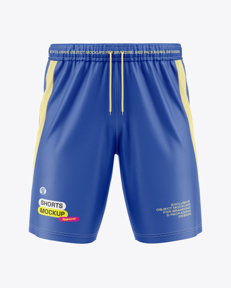 Shorts Mockup - Front View
