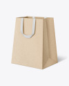 Kraft Paper Shopping Bag Mockup