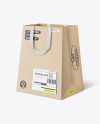 Kraft Paper Shopping Bag Mockup