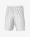 Shorts Mockup - Half Side View