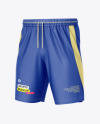 Shorts Mockup - Half Side View