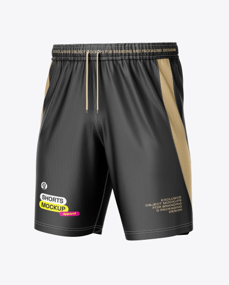 Shorts Mockup - Half Side View - Soccer mockup