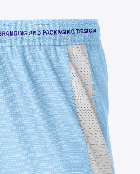 Shorts Mockup - Half Side View