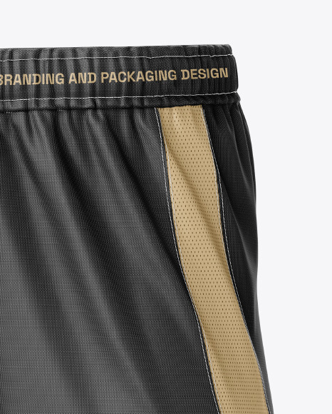 Shorts Mockup - Half Side View