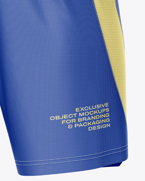 Shorts Mockup - Half Side View