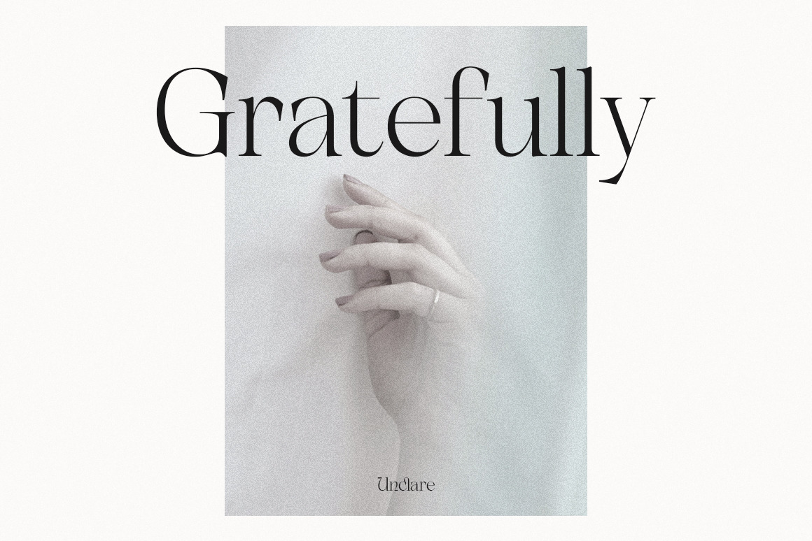 Unclare Modern Ligature Font Unclare Modern Ligature Font