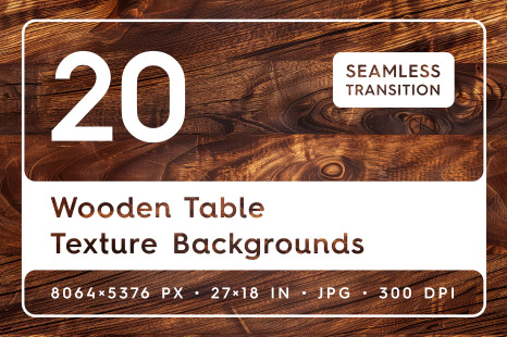 20 Wooden Table Texture Backgrounds - Textures