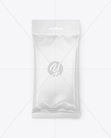 Glossy Snack Package Mockup