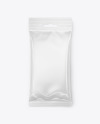 Glossy Snack Package Mockup