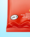 Glossy Snack Package Mockup