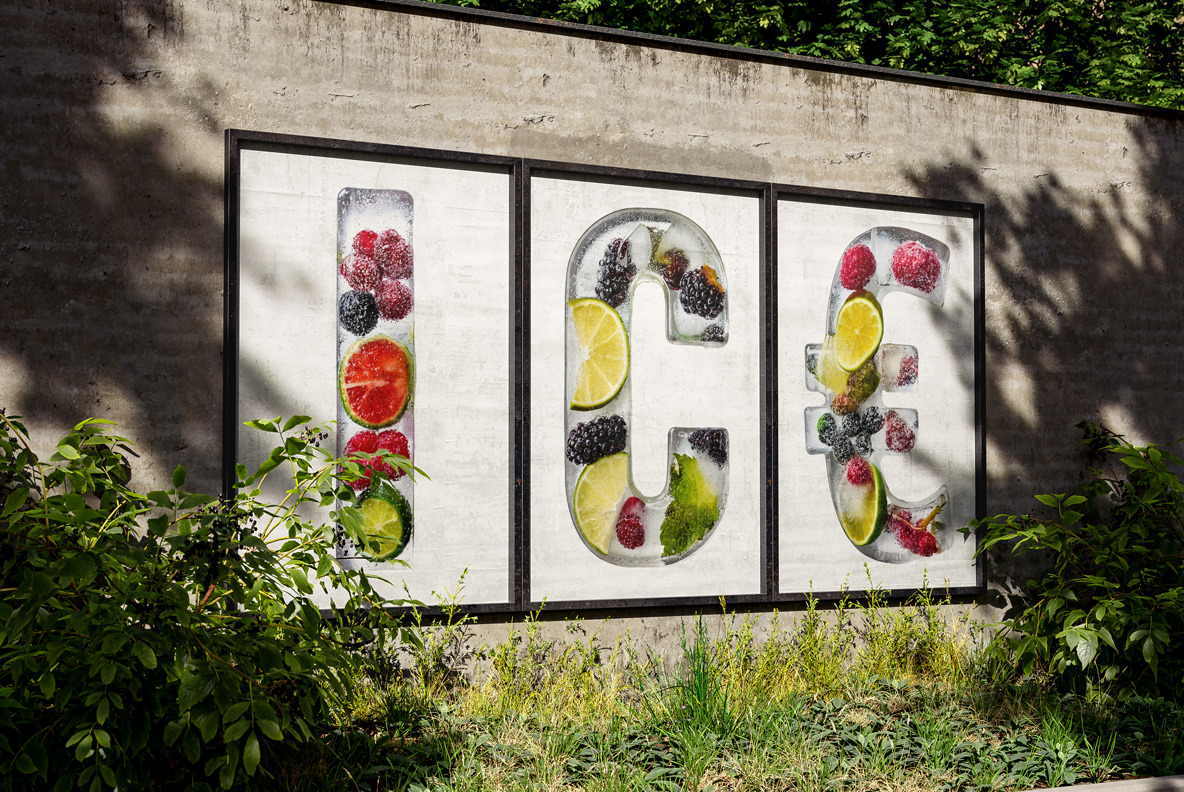 Berry Ice Cubes Font Berry Ice Cubes Font