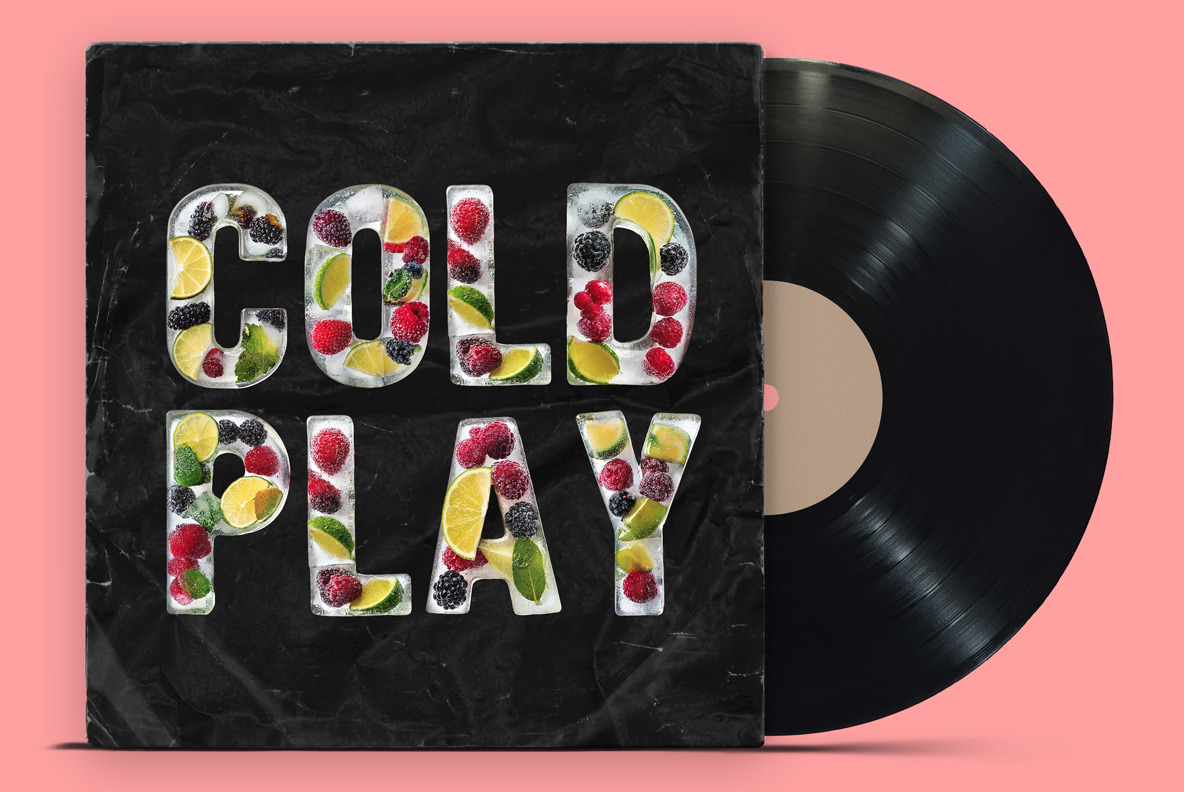 Berry Ice Cubes Font Berry Ice Cubes Font