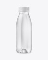 Clear Plastic Water Bottle Mockup