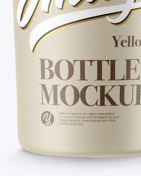 Ceramic Bottle Mockup