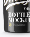 Glossy Bottle Mockup