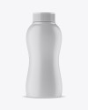 Matte Plastic Bottle Mockup