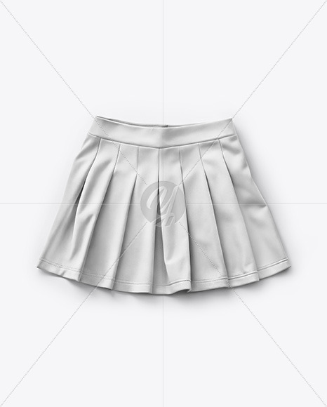 Cheerleader Skirt Mockup