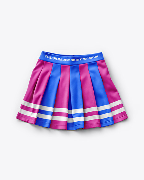 Cheerleader Skirt Mockup