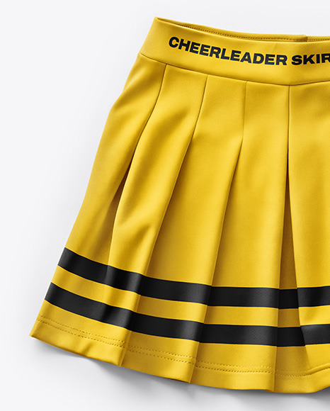 Cheerleader Skirt Mockup