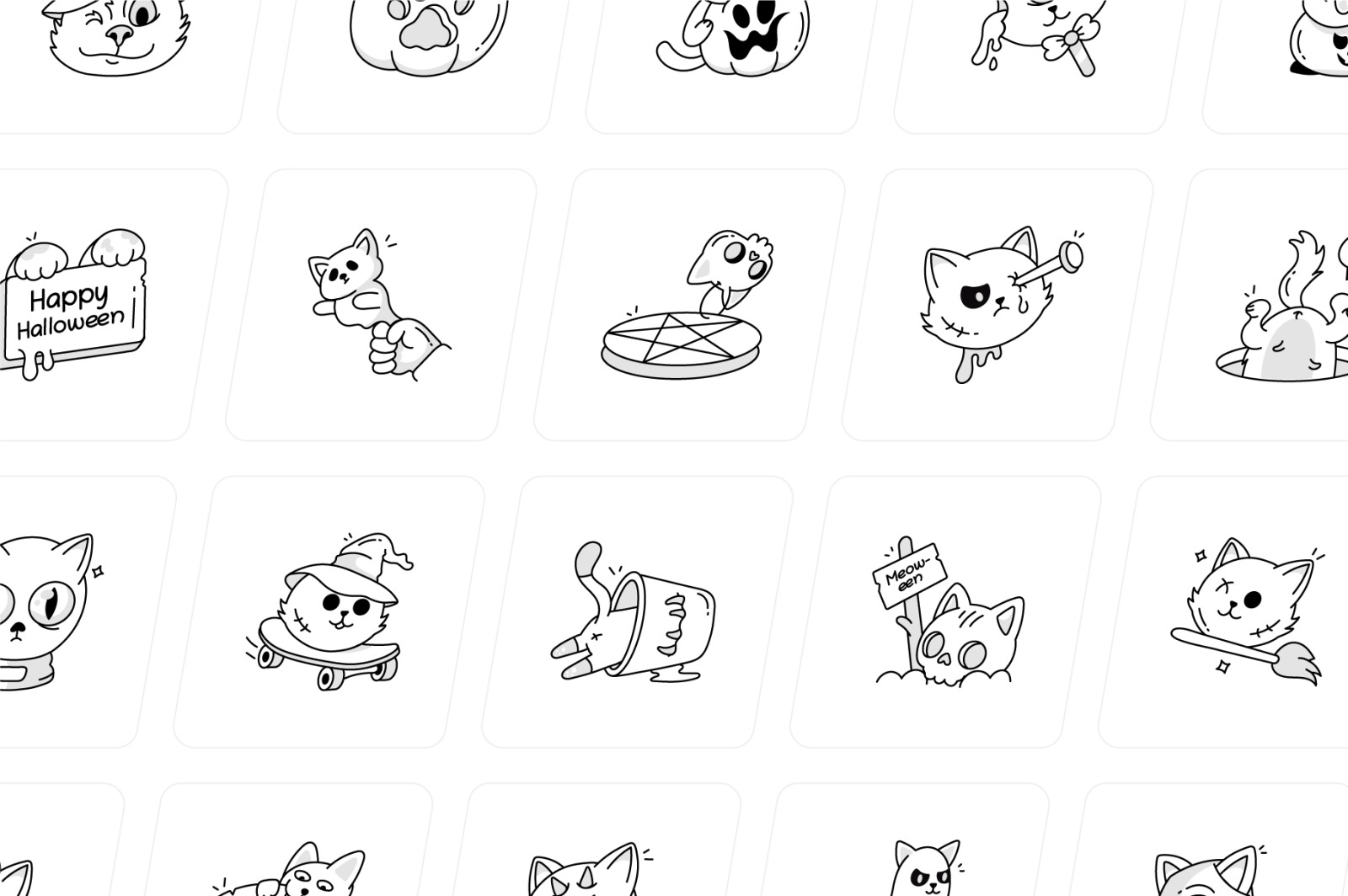 Ghost Cat Doodles Ghost Cat Doodles
