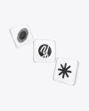 Frosted Glass Icons Mockup