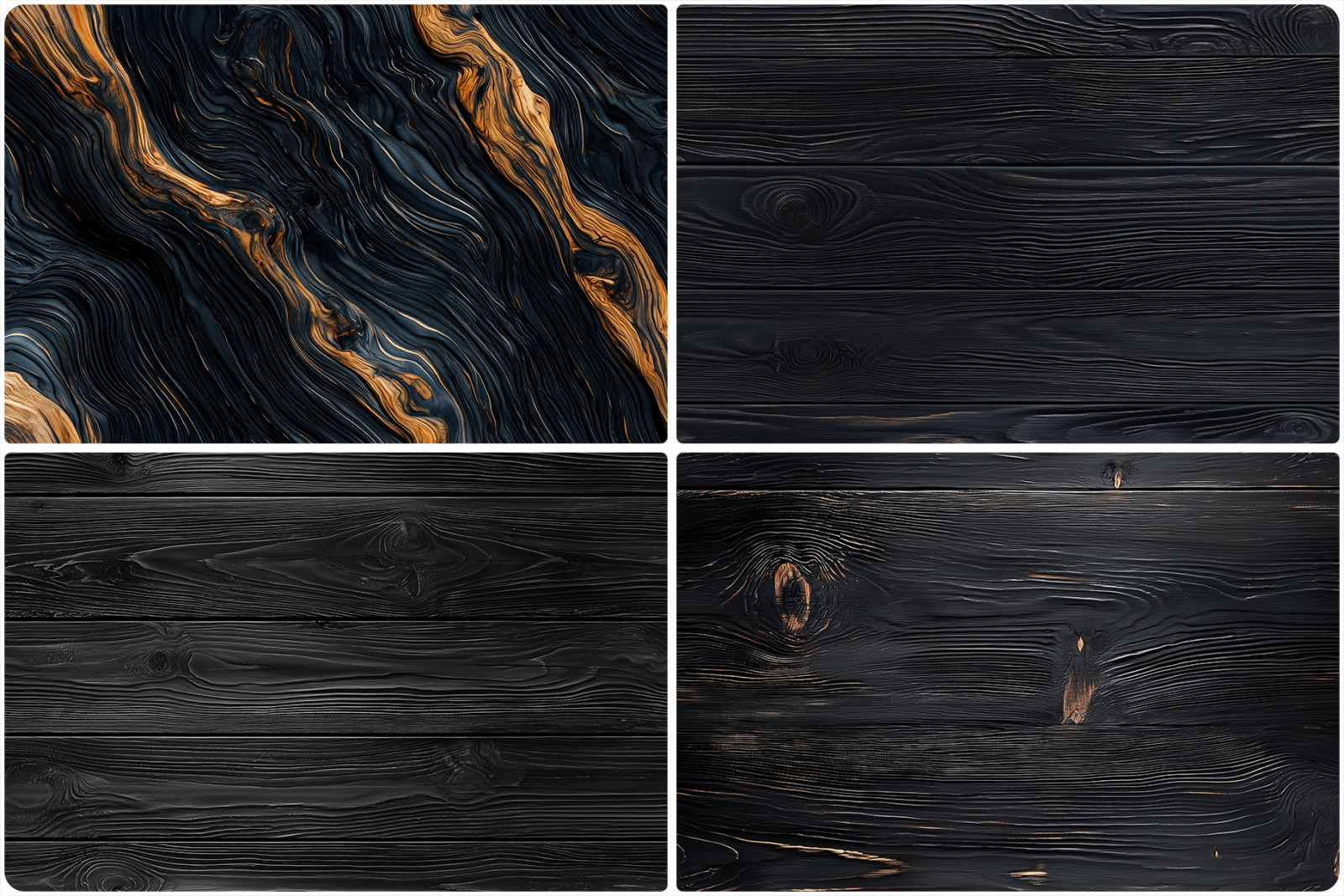 40 Black Wood Texture Backgrounds 40 Black Wood Texture Backgrounds