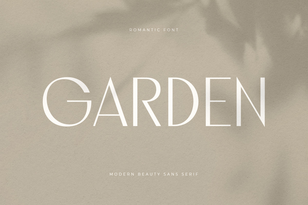 Romantic - Modern Beauty Sans Serif Romantic - Modern Beauty Sans Serif