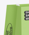 Paper Shopping Bag Mockup