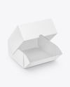 Paper Cake Box Mockup