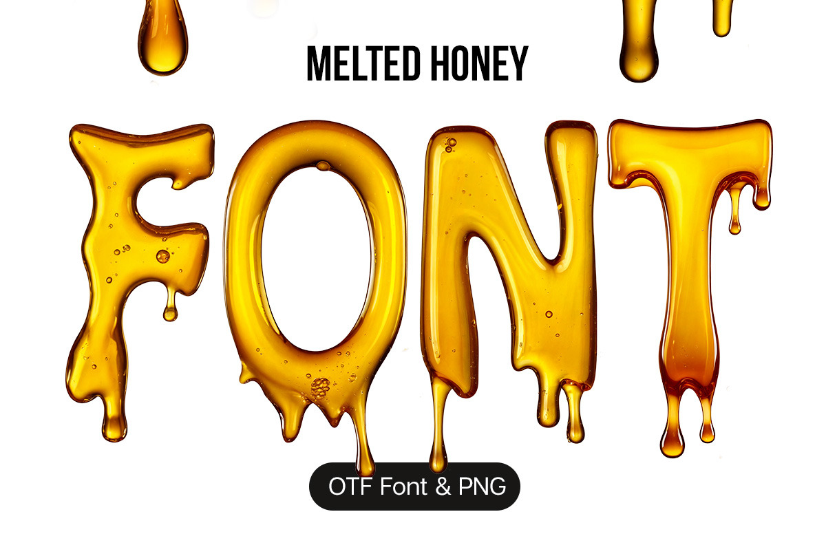 Melted Honey Font Melted Honey Font
